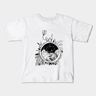 Following the stars Kids T-Shirt